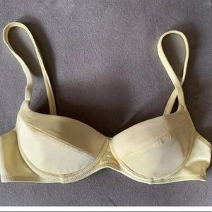 Dolce & Gabbana Yellow Bikini Top - 32B